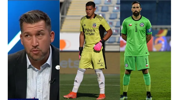 Marín ve en Julio Fierro cosas de Claudio Bravo.