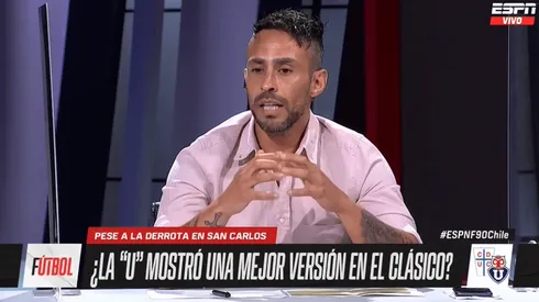 Jorge Valdivia cree que la U hizo mejor partido que la UC en el clásico universitario
