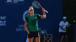 El número dos de Chile no pudo continuar con su buen momento