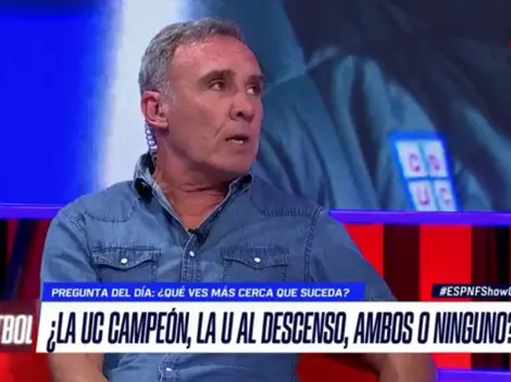 Marcelo Espina cree espera que la U no descienda