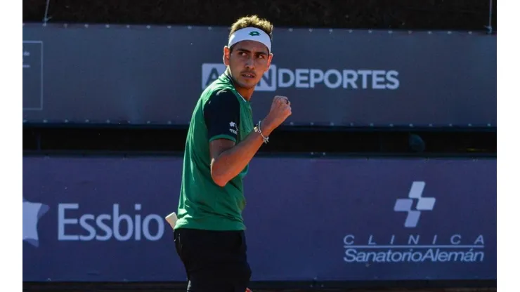 Alejandro Tabilo se mostró feliz tras su primer título Challenger.