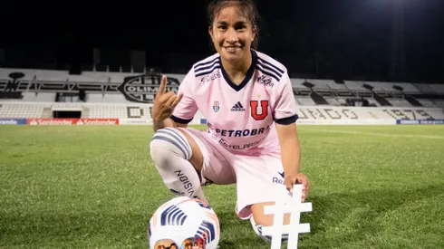 Rebeca Fernández figura de Universidad de Chile y máxima goleadora azul en Copas Libertadores