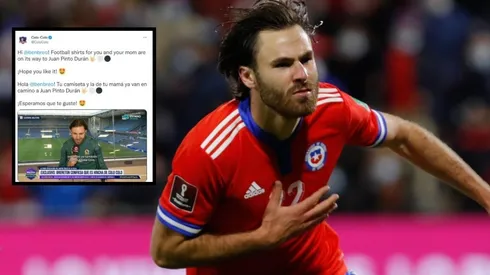 Colo Colo envía regalo a Ben Brereton