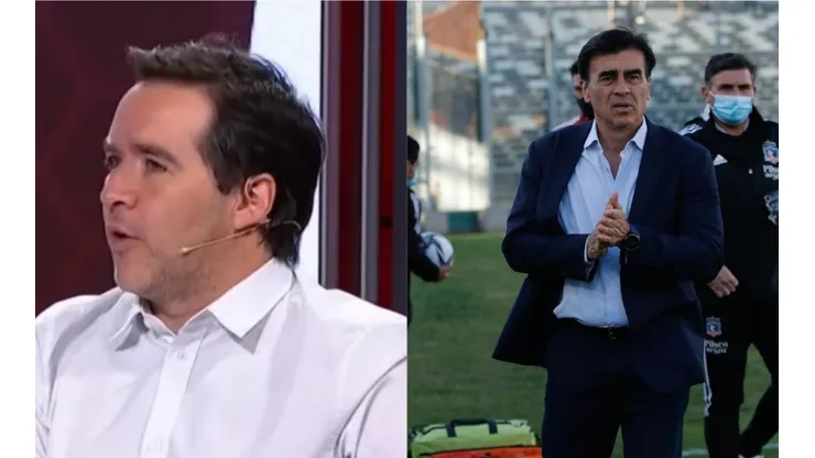El periodista le respondió al técnico albo tras sus dichos