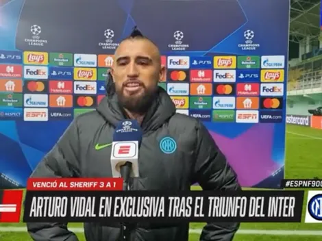 Arturo Vidal se mentaliza en pelear la Champions con el Inter
