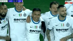 Inter derrota al Sheriff con golazo de Alexis Sánchez.