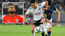 Arturo Vidal elogia a Joan Cruz