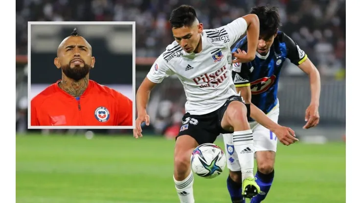 Arturo Vidal elogia a Joan Cruz