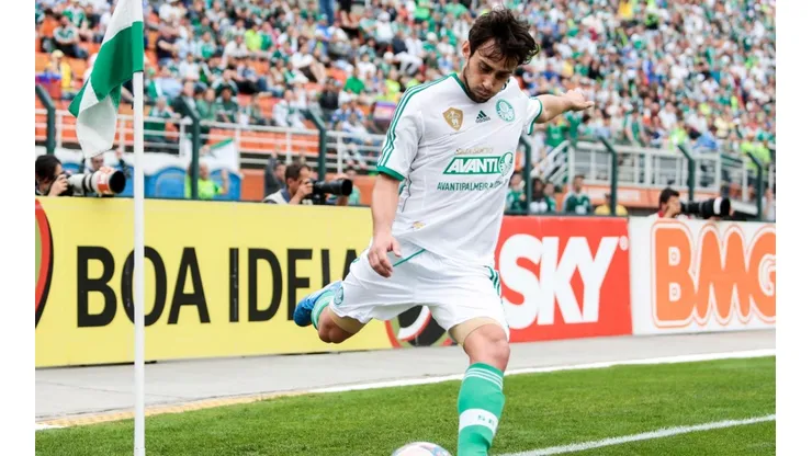 Valdivia estuvo en dos etapas distintas en Palmeiras.