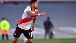 Paulo Díaz no pudo jugar ayer por molestias sufridas en el precalentamiento.
