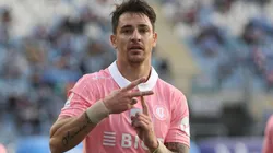 El delantero fue amonestado por su festejo y se pierde el partido con la U