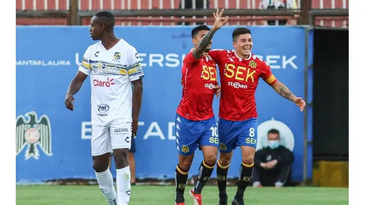 Unión Española vence a Everton con hat-trick de Patricio Rubio.