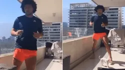 Maxi Falcón se prepara con entrenamiento en su regreso a Colo Colo.