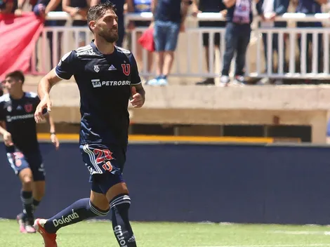 Larrivey es la gran duda en la U para recibir a Curicó Unido