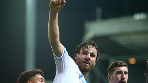 El atacante tuvo al fin su premio como el jugador más destacado del mes de septiembre