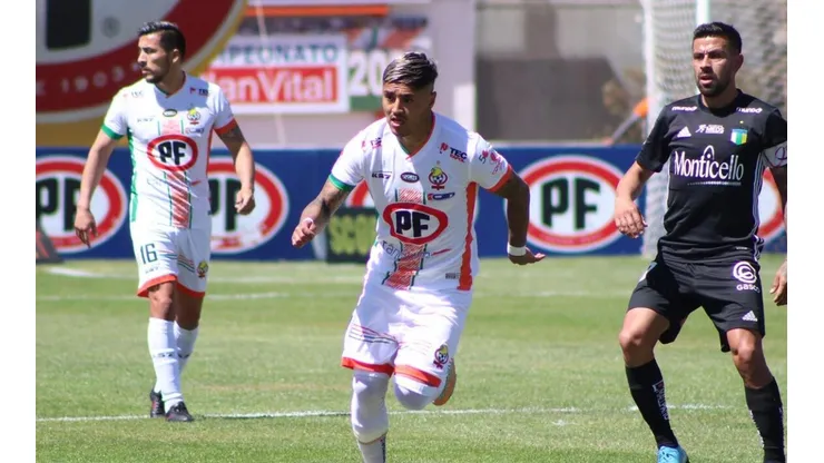Los celestes lograron un vital triunfo en el norte ante Cobresal.