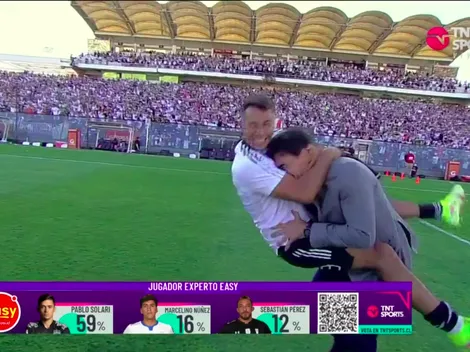 Morales y Quinteros protagonizan divertida celebración en triunfo albo