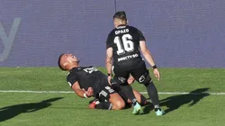 Javier Parraguez fue el héroe de la jornada en el clásico entre albos y cruzados.