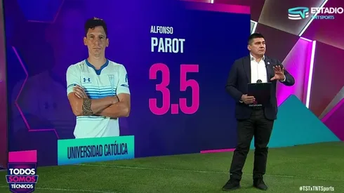 Toby Vega no tuvo piedad con Alfonso Parot.