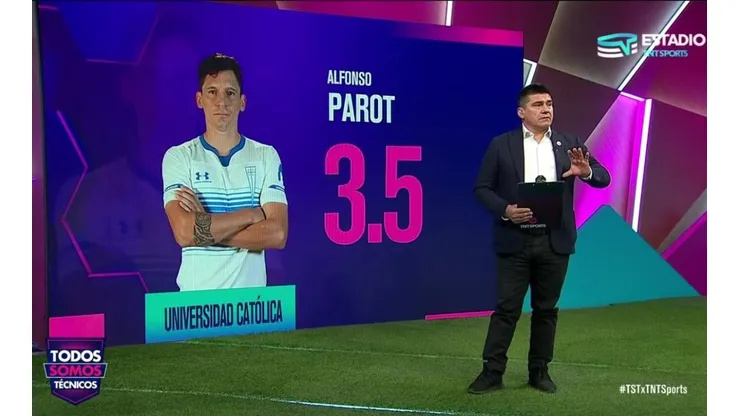 Toby Vega no tuvo piedad con Alfonso Parot.