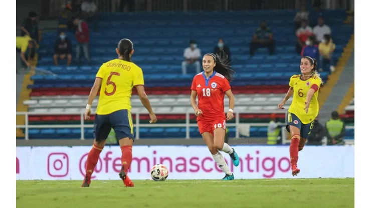Chile Femenino cayó en su visita a Colombia con miras a la Copa América.
