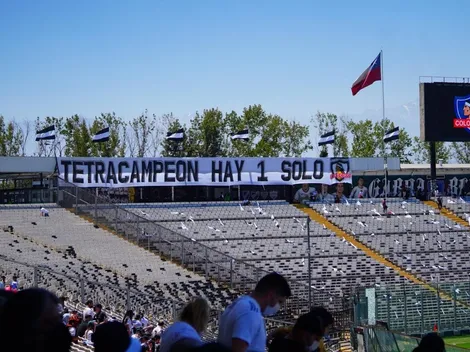 Hinchas de Colo Colo encienden la previa con mensaje apuntado a la UC