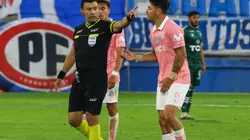 Zampedri se volvió loco alegando la tarjeta roja