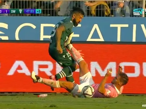 Lanaro es expulsado en la UC y se perderá el partido ante Colo Colo