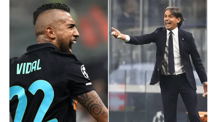 Simone Inzaghi entrega confianza a Arturo Vidal como titular en el Inter.