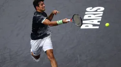 Garin no pudo en su debut en Bélgica y dijo adiós de manera temprana.