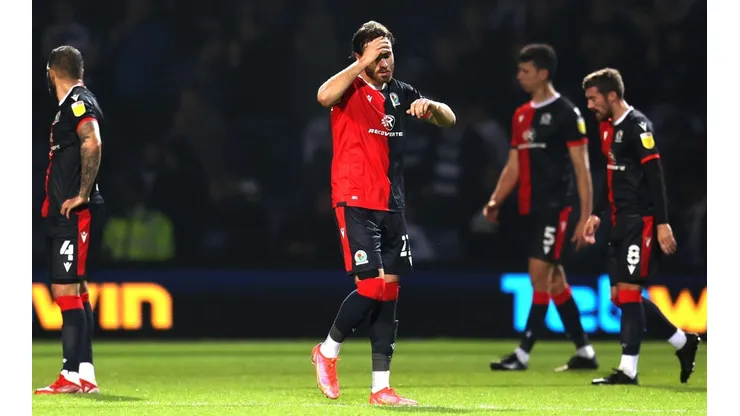 Ben Brereton disputó los 90 minutos en derrota del Blackburn Rovers