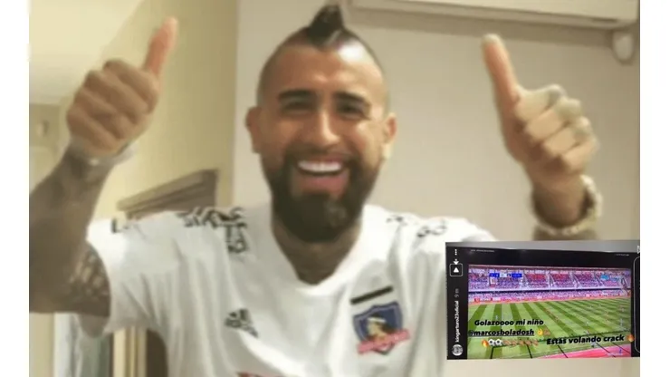 Vidal felicita a Marcos Bolados: "Estás volando crack"