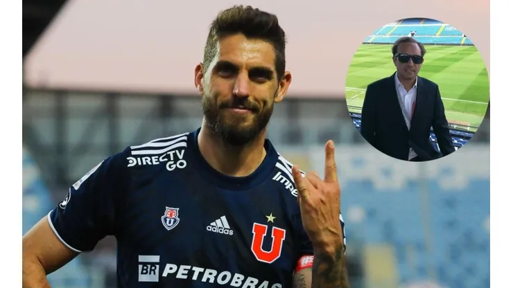 La Universidad de Chile aún no renueva a Joaquín Larrivey