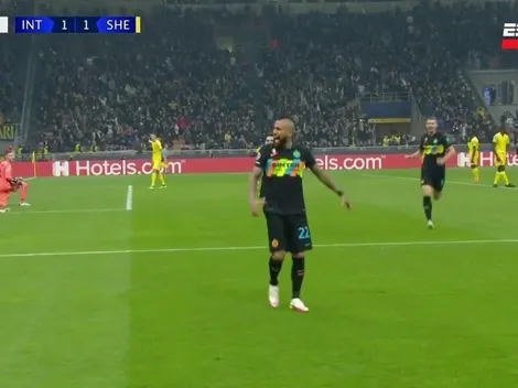 Arturo Vidal se hace presente como goleador en el Inter