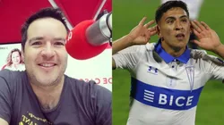 Cristián Caamaño resaltó las cualidades técnicas de Marcelino Núñez en la UC.