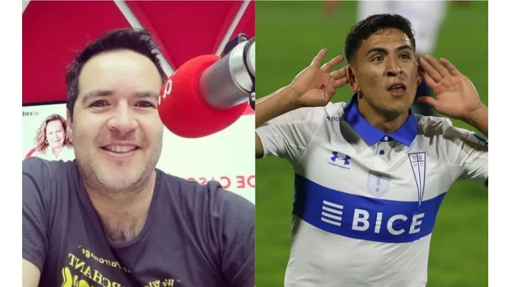 Cristián Caamaño resaltó las cualidades técnicas de Marcelino Núñez en la UC.
