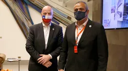 Infantino se reunió con Pablo Milad en Chile.