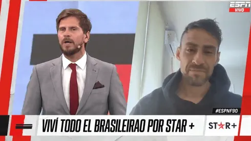 Valdivia adelanta un nuevo proceso comentando el fútbol brasileño.