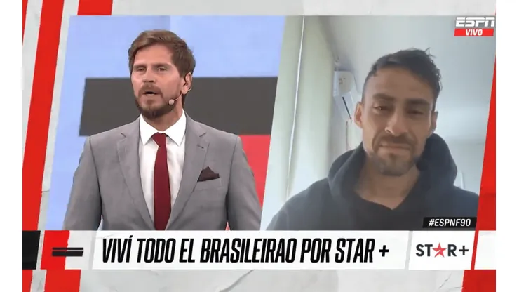 Valdivia adelanta un nuevo proceso comentando el fútbol brasileño.