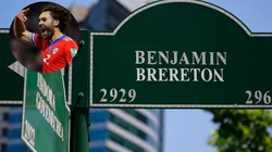 Hincha decide homenajear a Ben Brereton