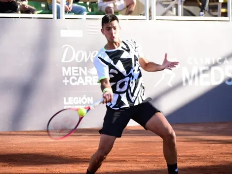 Tomás Barrios luchó hasta el final y se despide en semifinales del Challenger Santiago