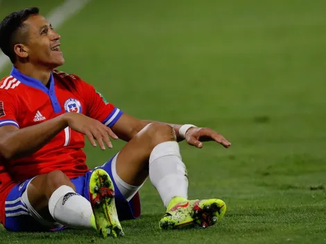 Alexis 'maradonea' con 'Live is Life' previo al encuentro ante Venezuela