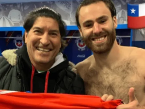 Zamorano recibe orgulloso un emotivo regalo de Ben Brereton