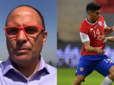 A Salinas no le gustó para nada la posible titularidad de Galdames en la Roja