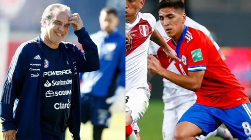 El técnico de la Roja comentó el talento del jugador a lo que es su golpe al balón