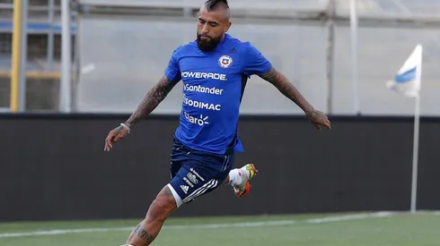 Vidal aseguró estar “bomba” para el partido frente a Paraguay.