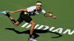 Alejandro Tabilo da una buena imagen ante Matteo Berrettini