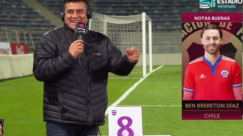 Vega le puso un 8.0 al partido de Brereton Díaz.