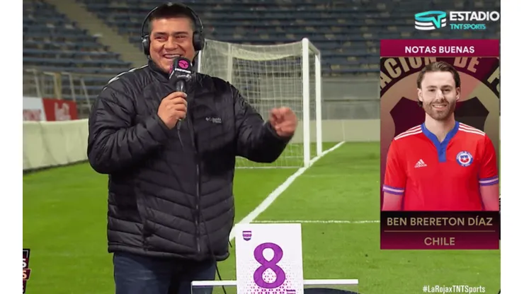 Vega le puso un 8.0 al partido de Brereton Díaz.