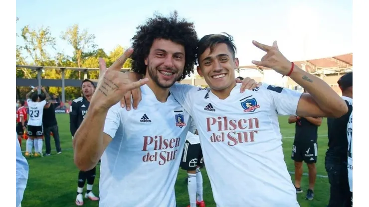 Maximiliano Falcón y Pablo Solari asistieron al Monumental para ver a Colo Colo Femenino.